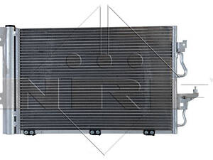 Радиатор кондиционера EASY FIT, OPEL VAUXHALL Astra H 04-
