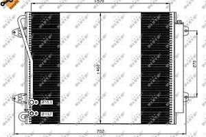Радиатор кондиционера EASY FIT, VW CC 11-/Passat 05-