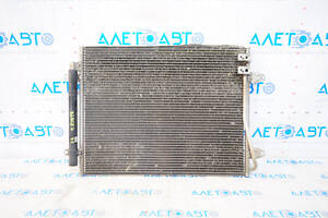 Радиатор кондиционера конденсер VW Passat b8 16-19 USA 1.8T, 3.6T дефект сот, замят