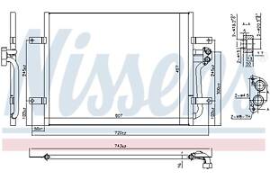 Радиатор кондиционера MAN TGE / VW CRAFTER (SY_, SX_) 2012-2021 г.