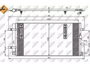 Радиатор кондиционера на A4, A5, Q5