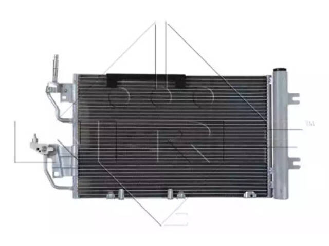 Радиатор кондиционера на Astra H