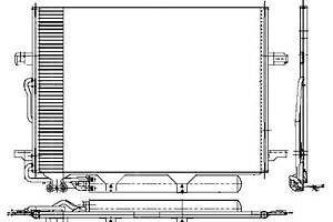 Кондиционер радиатор на CLS-Class, E-Class