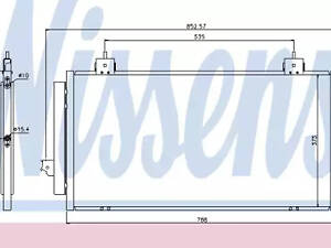Радиатор кондиционера на Rav 4