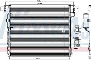 Радиатор кондиционера NISSAN PATHFINDER (R51) 2004-2012 г.