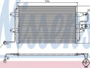 Радiатор кондицiонера NISSENS 94310 на AUDI A3 (8L1)