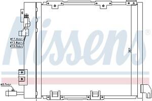 Радиатор кондиционера OPEL ASTRA G (T98) / OPEL ZAFIRA A (T98) 1998-2009 г.