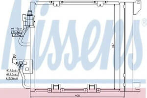 Радиатор кондиционера Opel Astra H CDTI Nissens 94768