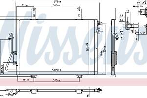 Радиатор кондиционера RENAULT KANGOO (FC0/1_) 1997- г.