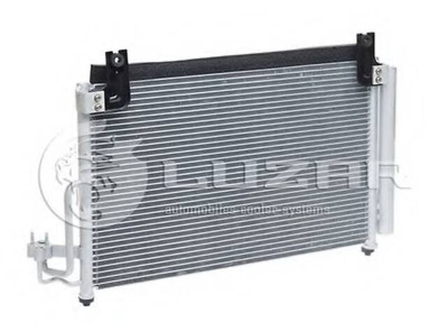 Радиатор кондиционера Rio 1.3/1.5 (00-) АКПП/МКПП с ресивером (LRAC 08FD) Luzar