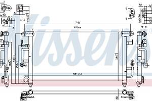 Радиатор кондиционера TOYOTA LAND CRUISER 80 (_J8_) 1990-2001 г.