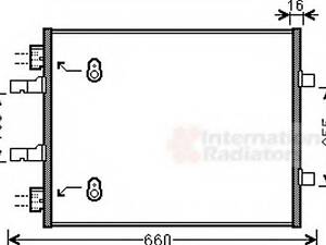 Радиатор кондиционера VAN WEZEL 37005480 на OPEL VIVARO Combi (J7)