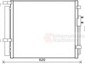 Радіатор кондиціонера VAN WEZEL 82005343 на HYUNDAI SANTA FÉ III (DM)