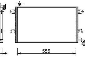 Радиатор кондиционера VW GOLF (1H1) / VW VENTO (1H2) 1989-1999 г.