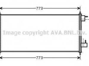 Радіатор кондиціонера AVA QUALITY COOLING FDA5361 на FORD TRANSIT CONNECT (P65_, P70_, P80_)