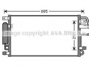 Радіатор кондиціонера AVA QUALITY COOLING HY5156D на KIA SPORTAGE (JE_, KM_)