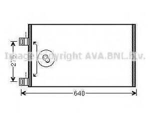 Радіатор кондиціонера AVA QUALITY COOLING RTA5444 на RENAULT KANGOO Express (FW0/1_)