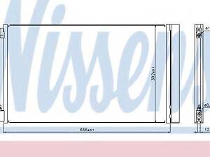 Радіатор кондиціонера Insigina A 1.6-2.8 08- NISSENS 940124 на SAAB 9-5 (YS3G)
