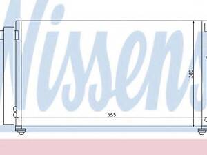 Радиатор кондиционера NISSENS 94814 на KIA RIO II (JB)