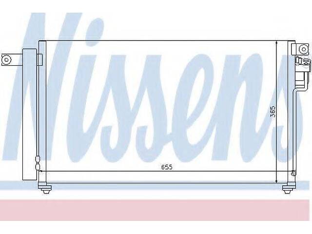 Радиатор кондиционера NISSENS 94814 на KIA RIO II (JB) - Фото 1
