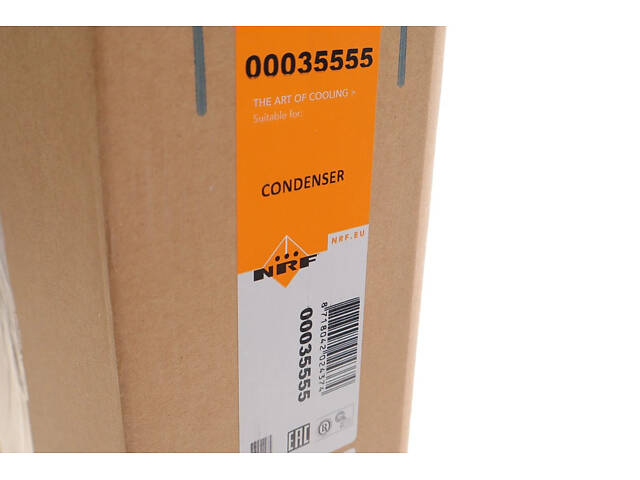 Радіатор кондиціонера NRF 35555 Opel Astra, Zafira - Фото 2