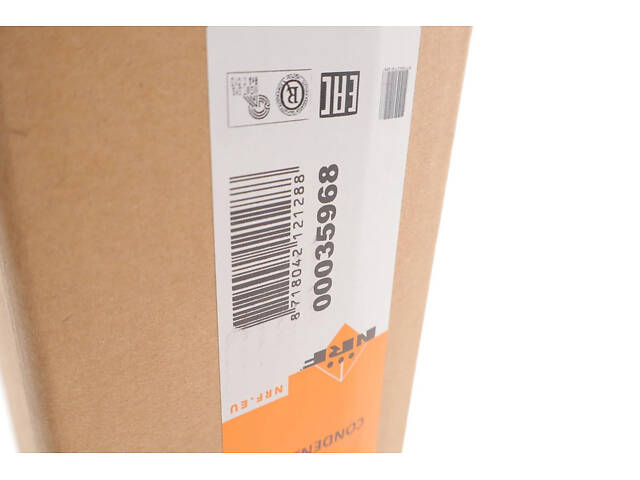 Радіатор кондиціонера NRF 35968 Seat Leon; Audi A3, Q3, TT; Volkswagen Golf, Passat, Tiguan, T-Roc, Touran; Skoda Octavi - Фото 2