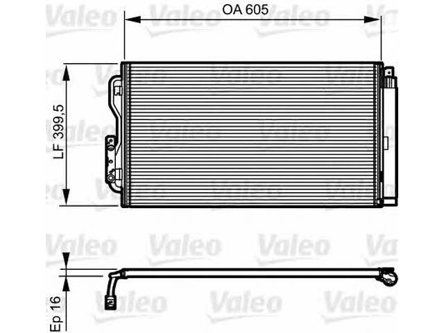Радіатор кондиціонера - Фото 1