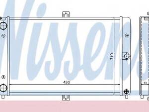 Радіатор LADA NATACHA(93-)1.1(+)[OE 2108-1301012-10] NISSENS 62351 на LADA CARLOTA (2108, 2109, 2115)