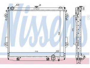 Радіатор LS LX 570(+)[OE 16400-50380] NISSENS 646827 на LEXUS LX (URJ201)