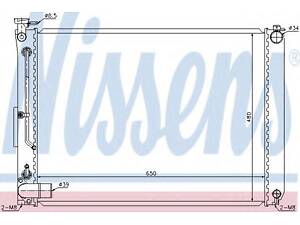 Радіатор LS RX 300[OE 16041-20310] NISSENS 646866 на LEXUS RX (MHU3_, GSU3_, MCU3_)