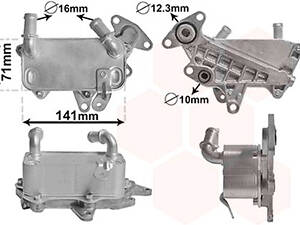 Радіатор масляний (вир-во Van Wezel)