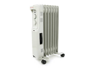 Радіатор масляний ERGO 221507, 7 ребер, 3 рівні потужності 600/900/1500Вт