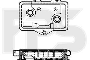 Радиатор масляный на V-Class, Vito