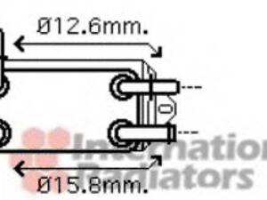 Радіатор масляний VAN WEZEL 59003135 на VOLVO S40 II седан (MS)