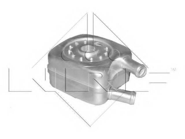 Радіатор масляний AUDI A3A4A6 94-VW GolfBora 97- (вир-во NRF) NRF 31306 на SEAT IBIZA Mk II (6K1) - Фото 1
