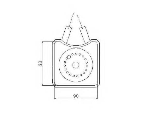 Радіатор масляний AUDI A3A4A6 94-VW GolfBora 83- (вир-во NRF) NRF 31305 на AUDI COUPE (81, 85) - Фото 1