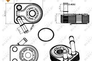 Радиатор масляный EASY FIT, FORD C-Max1.5 03/15>