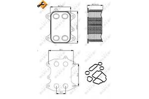 Радиатор масляный EASY FIT, VW Tiguan 11/2007>