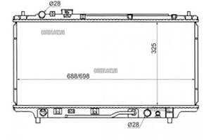 Радиатор MAZDA 323