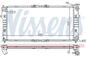 Радиатор MAZDA 626 (GF) / MAZDA MX-6 (GE) 1991-2002 г.