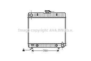 Радіатор MB W123 23/28 AT 76-85 (Ava)
