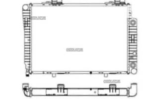Радиатор MERCEDES 202 93-00 (C-CLASS)
