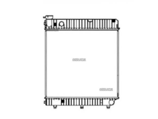 Радиатор MERCEDES 207/410 (1977-1995)