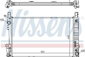 Радиатор MERCEDES-BENZ B-CLASS (W245) / MERCEDES-BENZ A-CLASS (W169) 2004-2012 г.