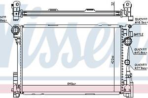 Радиатор MERCEDES-BENZ CLS (C218) / MERCEDES-BENZ SLK (R172) 2007-2017 г.