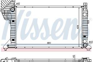 Радиатор MERCEDES-BENZ SPRINTER 4-t (B904) / MERCEDES-BENZ SPRINTER 3-t (B903) 1995-2012 г.