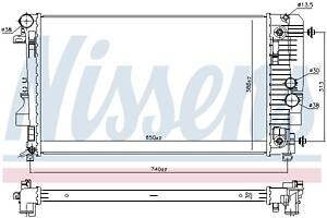Радиатор MERCEDES-BENZ VITO (W639) / MERCEDES-BENZ VIANO (W639) 2003-2014 г.