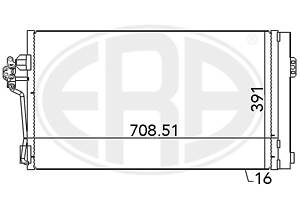 Радиатор MERCEDES-BENZ VITO (W639) / MERCEDES-BENZ VIANO (W639) 2003-2014 г.