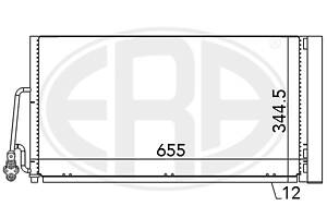 Радиатор MINI MINI (R56) / MINI MINI PACEMAN (R61) / MINI MINI CLUBMAN (R55) 2001-2016 г.