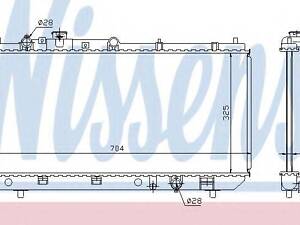 Радіатор MZ 323(98-)1.3 i 16V(+)[OE ZL01-15-200] NISSENS 62403 на MAZDA ETUDE VI (BJ)